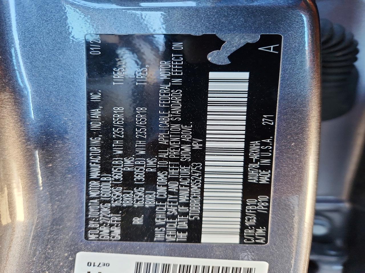 2021 TOYOTA HIGHLANDER HYBRID LE photo 14