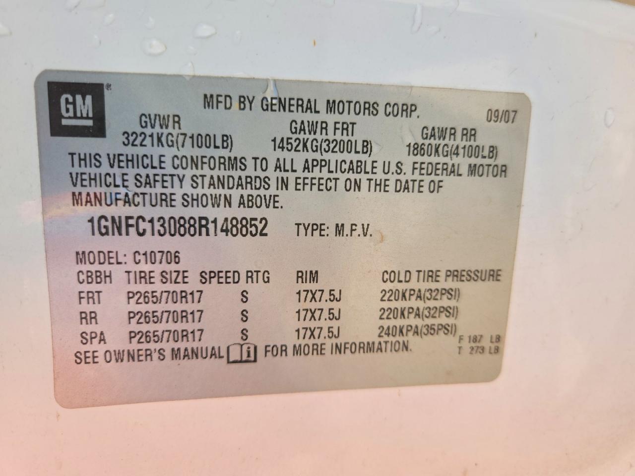 2008 CHEVROLET TAHOE C1500 photo 25