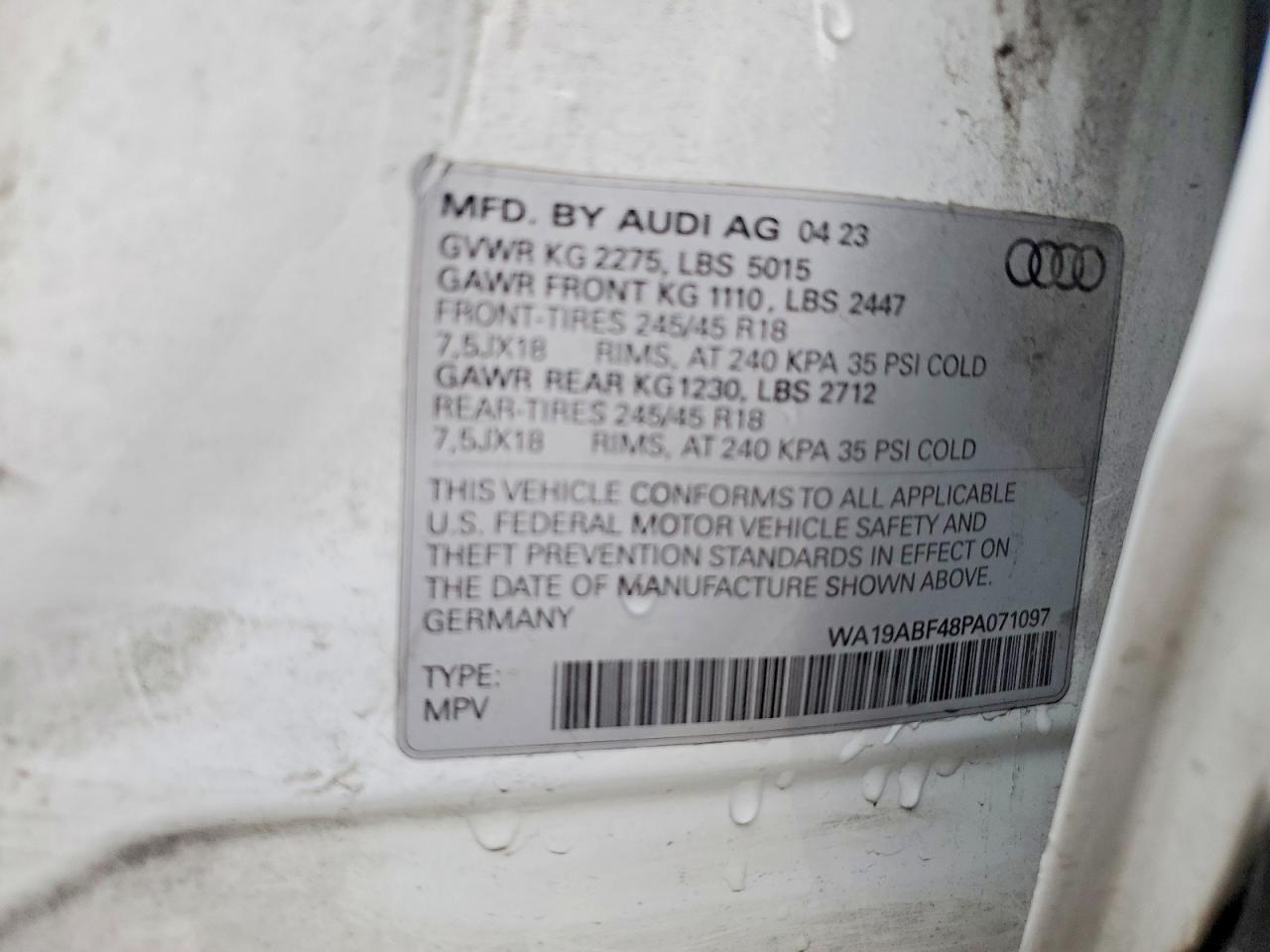 2023 AUDI A4 ALLROAD PRESTIGE photo 25