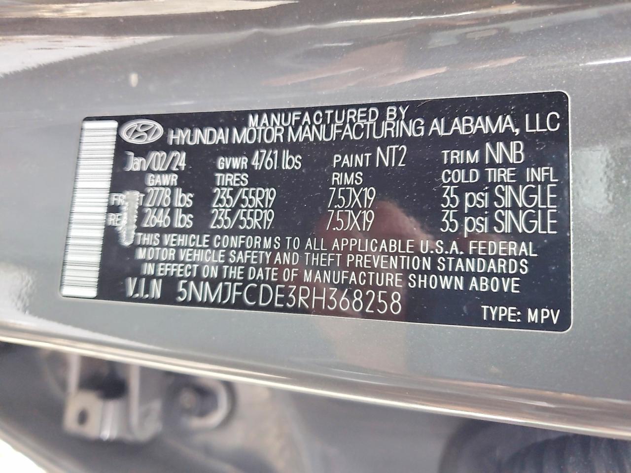 2024 HYUNDAI TUCSON SEL photo 23
