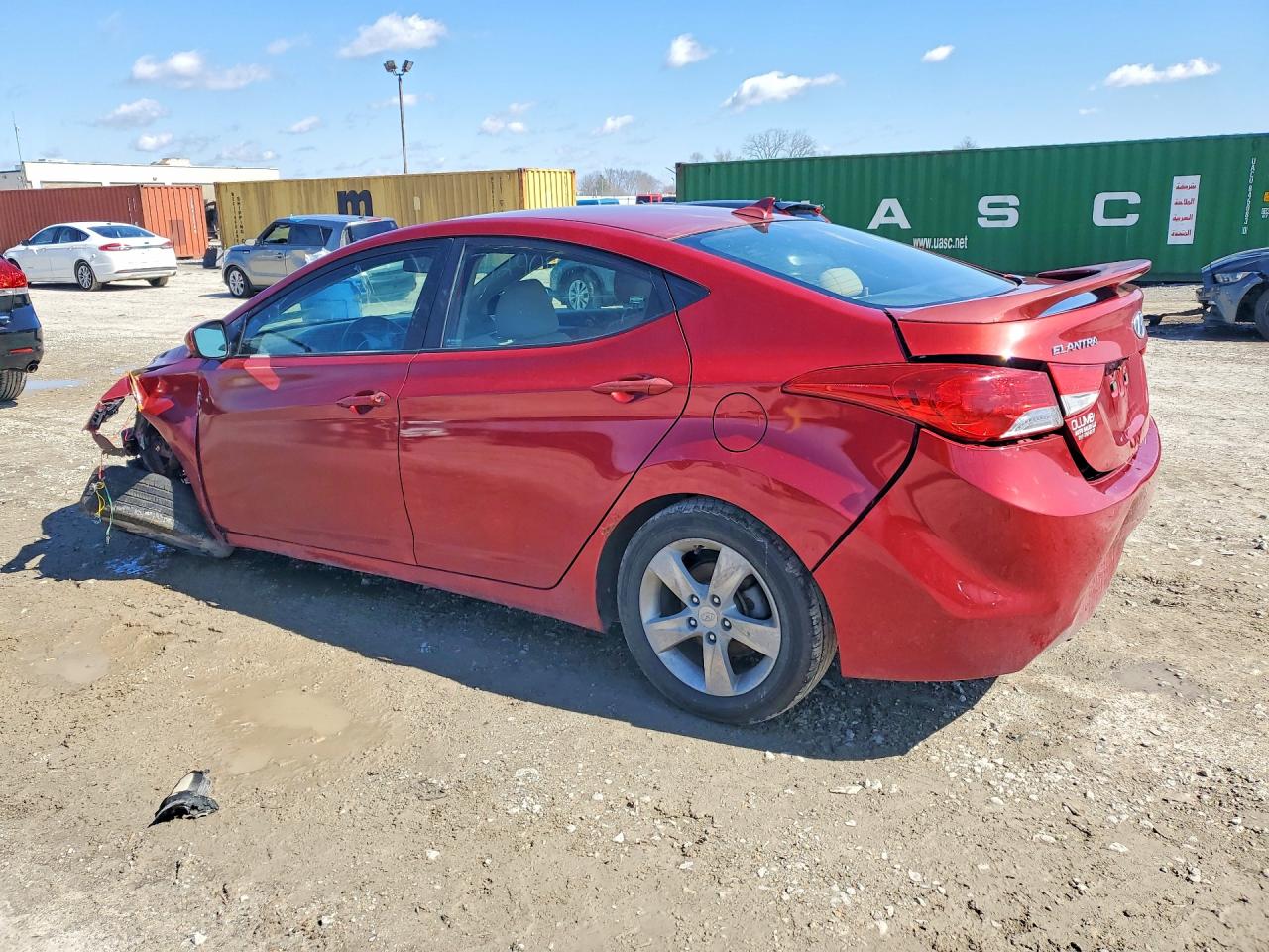 2013 HYUNDAI ELANTRA GLS photo 2