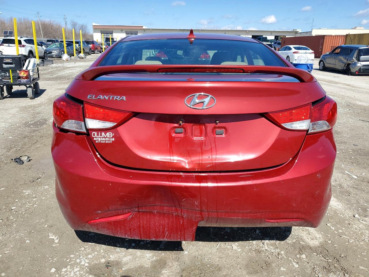 2013 HYUNDAI ELANTRA GLS photo 6