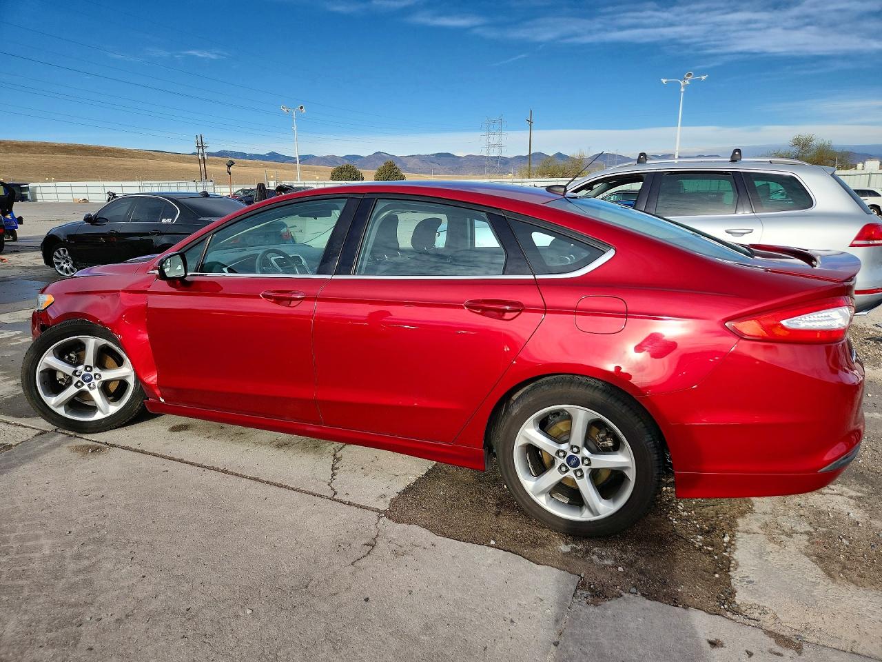 2014 FORD FUSION SE photo 2