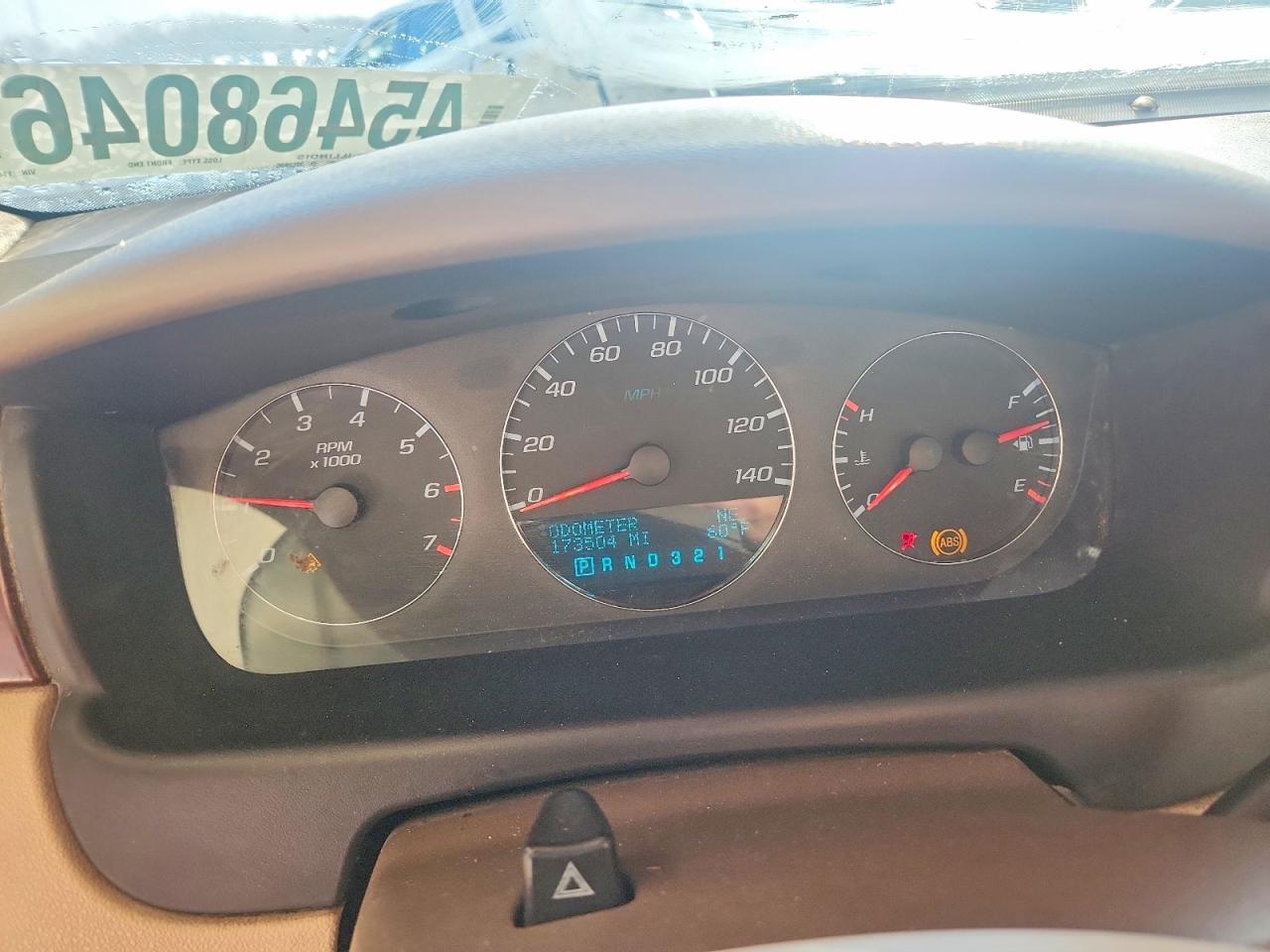 2007 CHEVROLET IMPALA LT photo 9