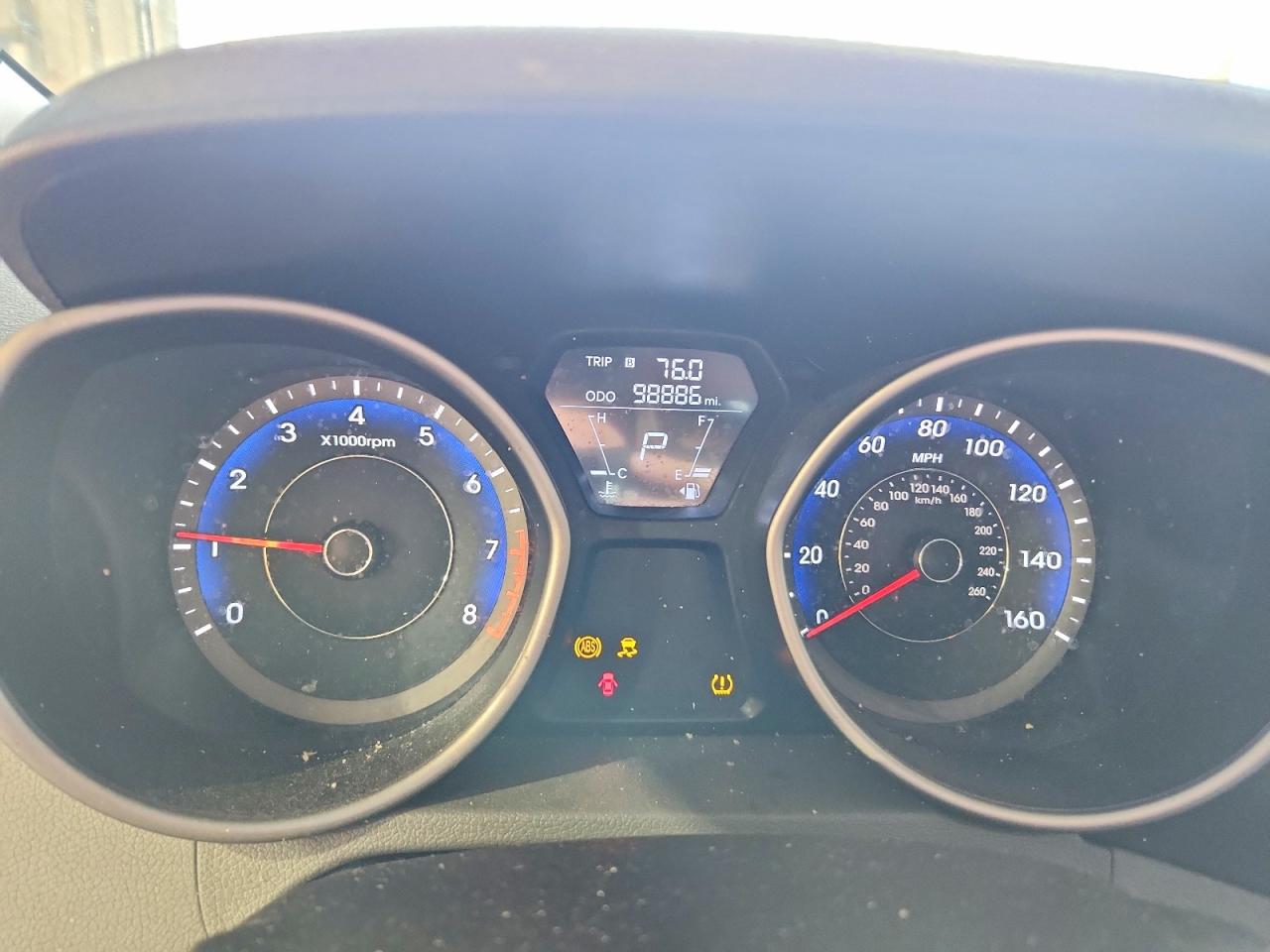 2012 HYUNDAI ELANTRA GLS photo 9