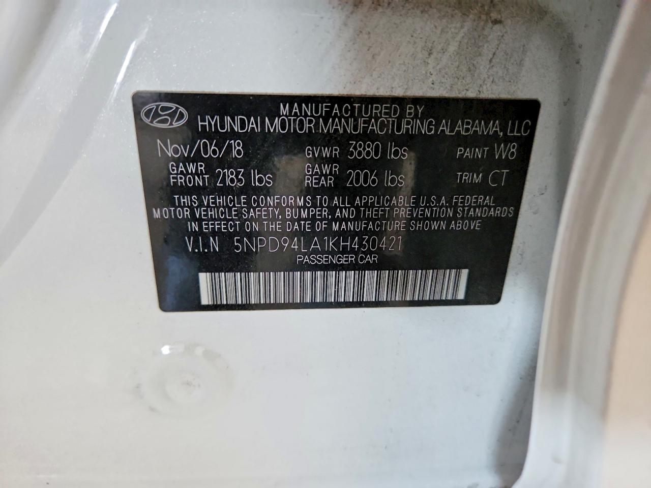 2019 HYUNDAI ELANTRA ECO photo 25