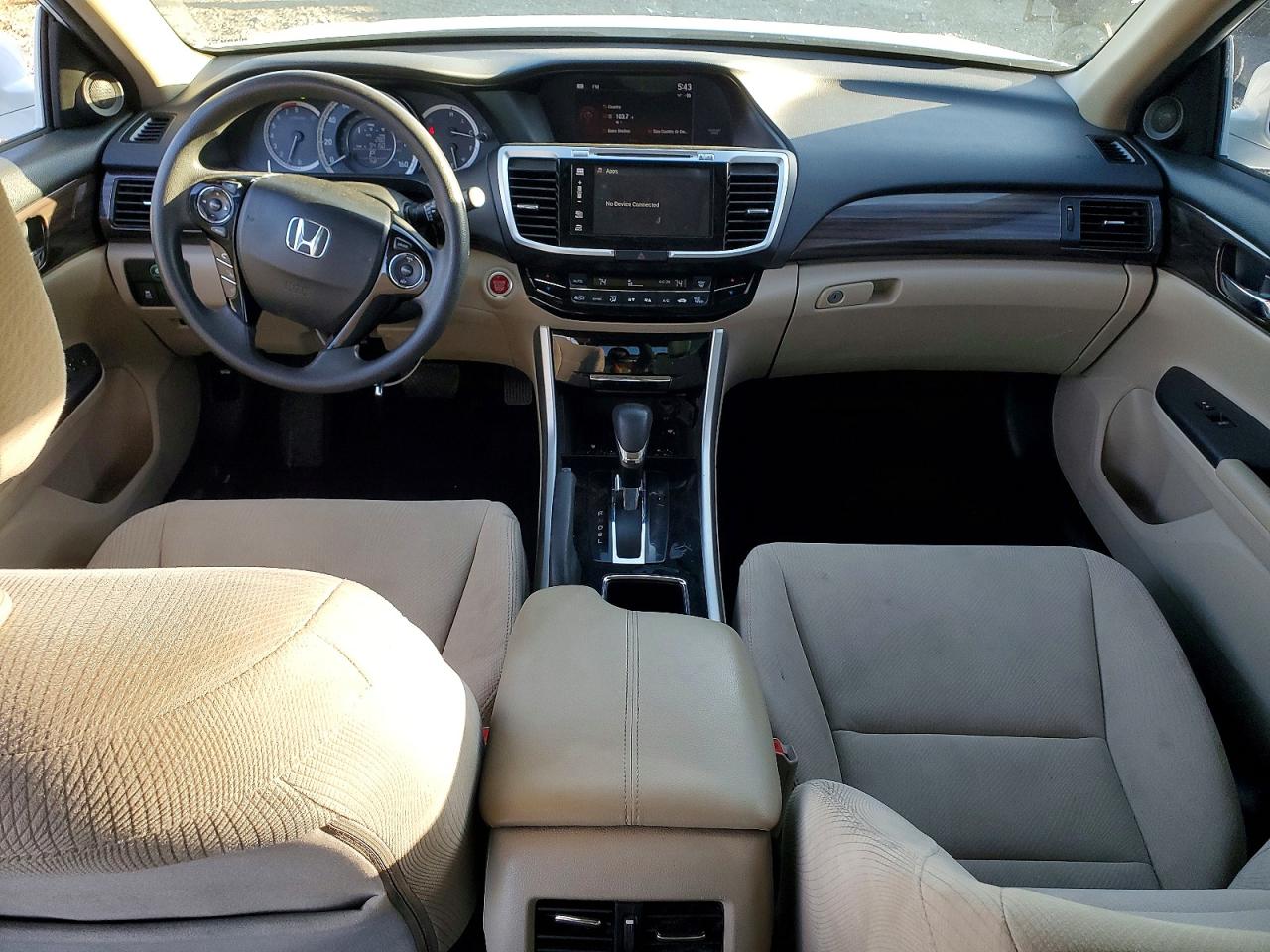 2016 HONDA ACCORD EX photo 8