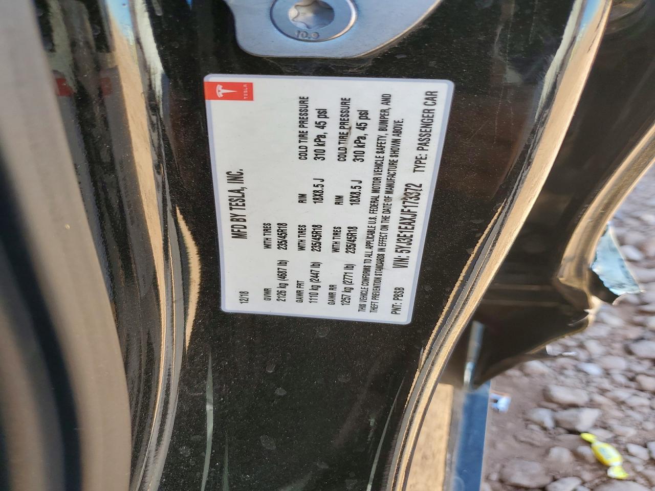 2018 TESLA MODEL 3 photo 23