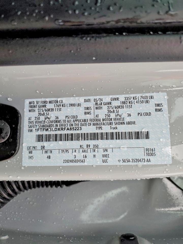 2024 FORD F150 XLT photo 13