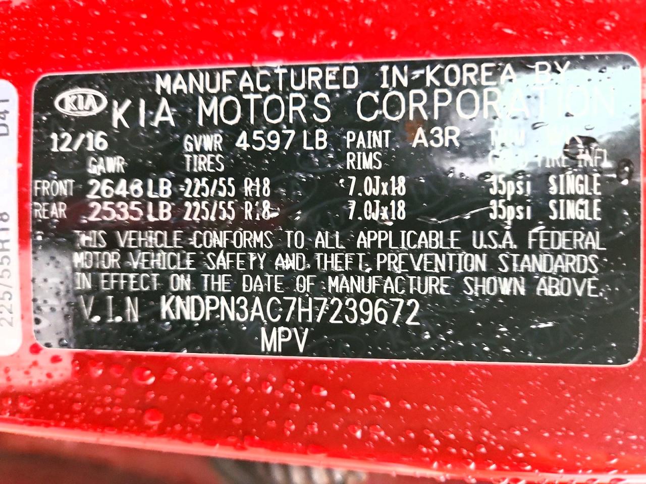 2017 KIA SPORTAGE EX photo 37