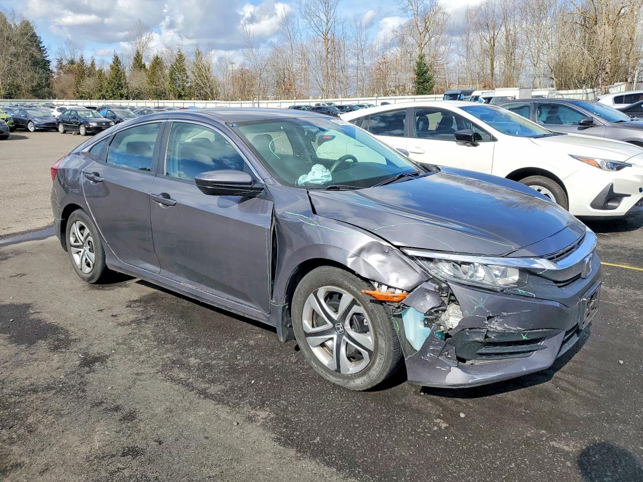 2016 HONDA CIVIC LX photo 4