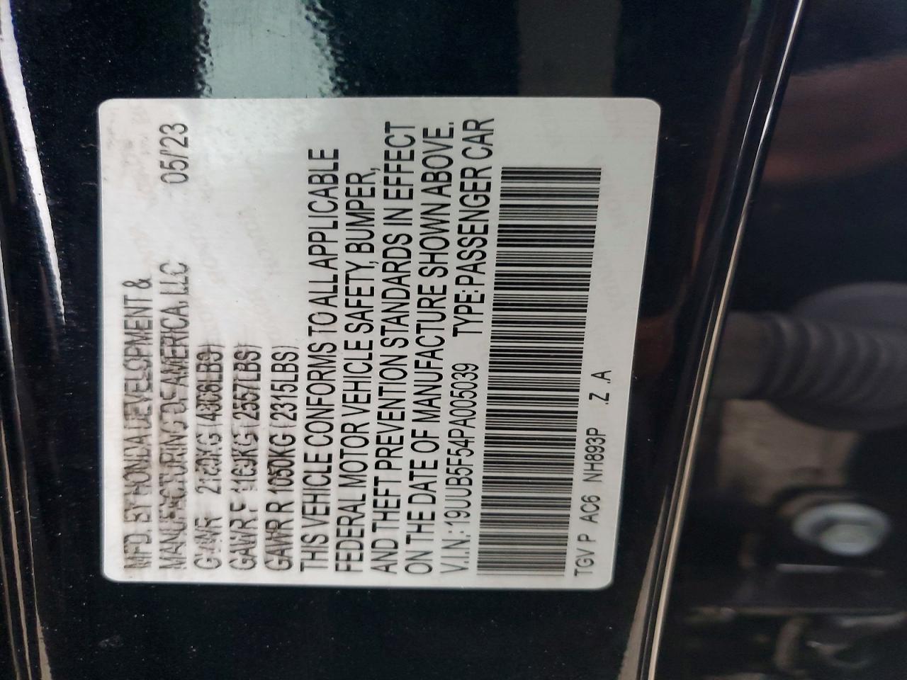 2023 ACURA TLX TECH A photo 23