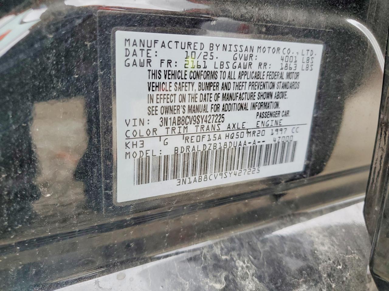 2025 NISSAN SENTRA SV photo 25