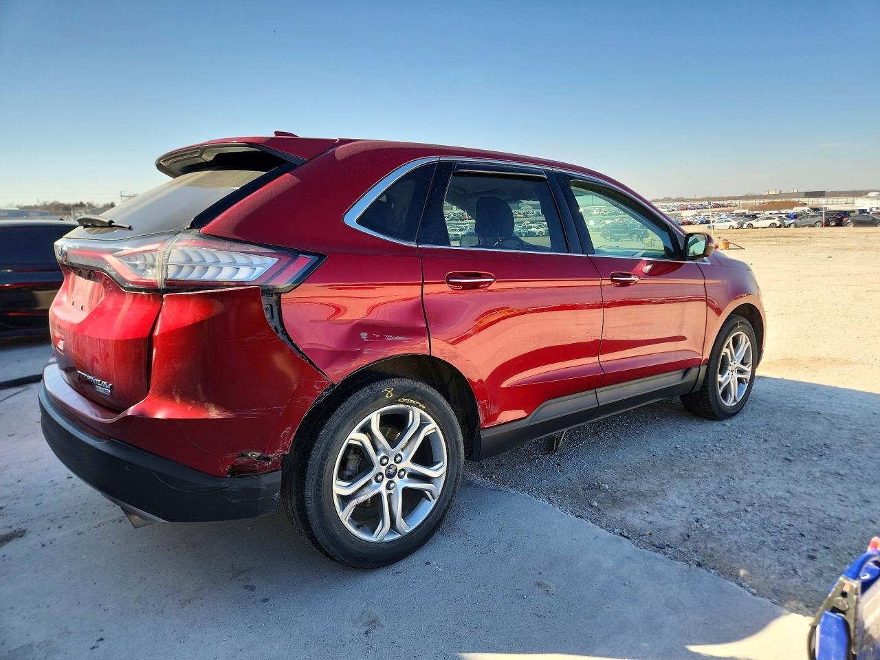 2017 FORD EDGE TITANIUM photo 3
