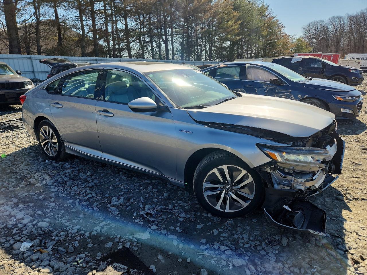 2018 HONDA ACCORD HYBRID EX photo 4