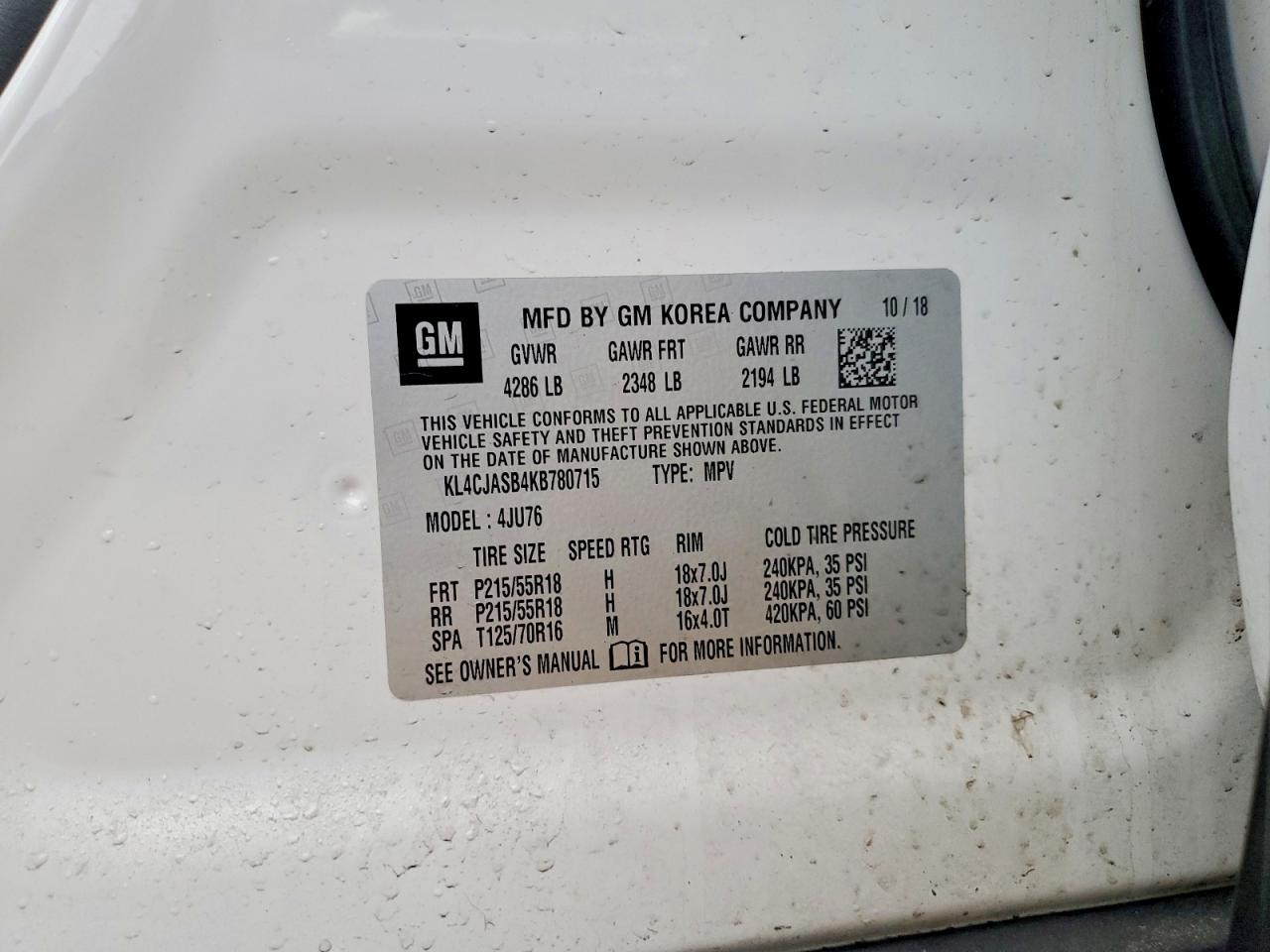 2019 BUICK ENCORE PREFERRED photo 12