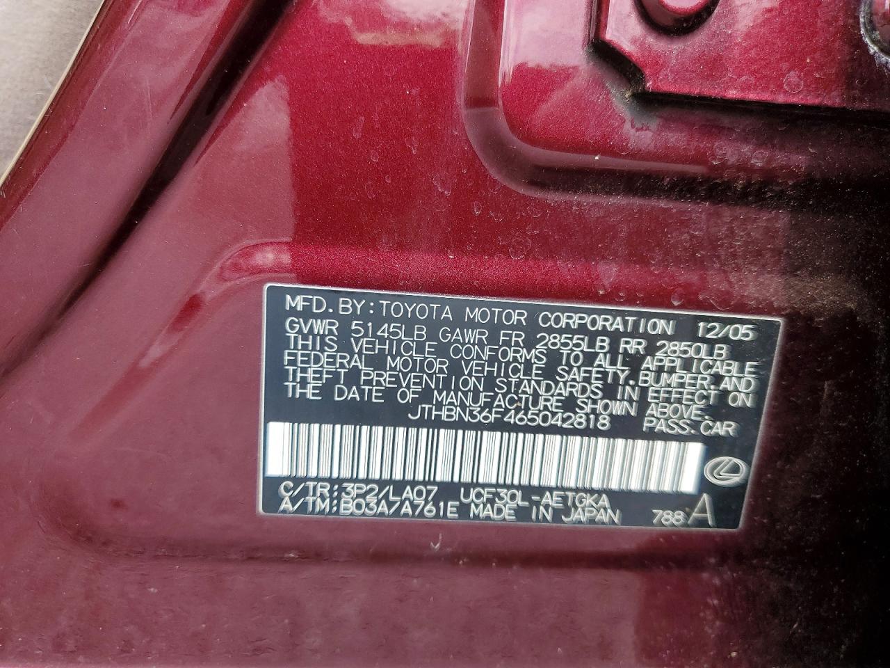 2006 LEXUS LS 430 photo 37