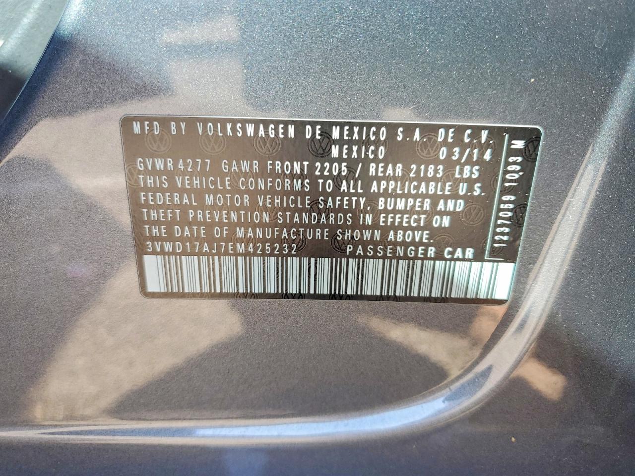 2014 VOLKSWAGEN JETTA photo 23