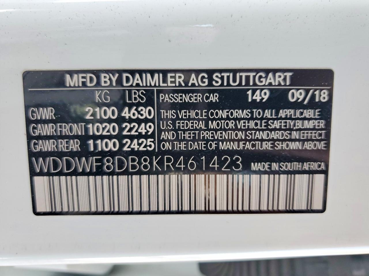 2019 MERCEDES-BENZ C 300 photo 34