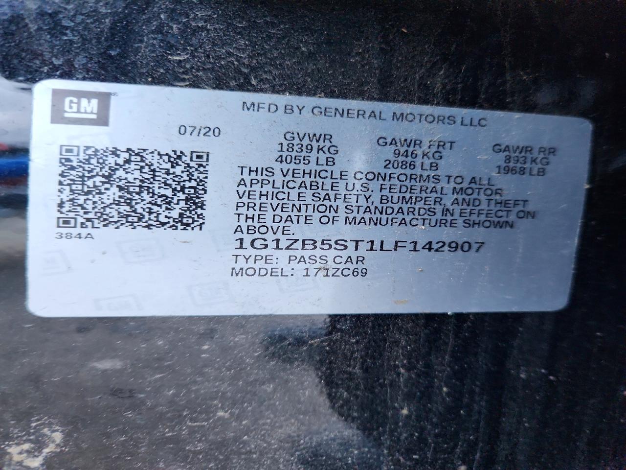 2020 CHEVROLET MALIBU LS photo 23