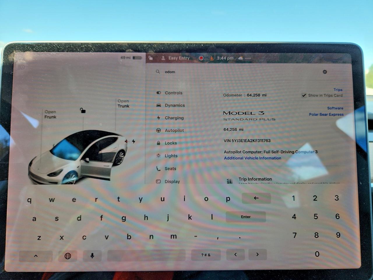 2019 TESLA MODEL 3 photo 17