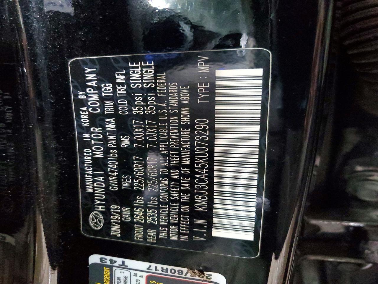 2019 HYUNDAI TUCSON VALUE photo 37