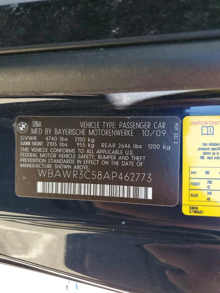 2010 BMW 328 I SULEV photo 12