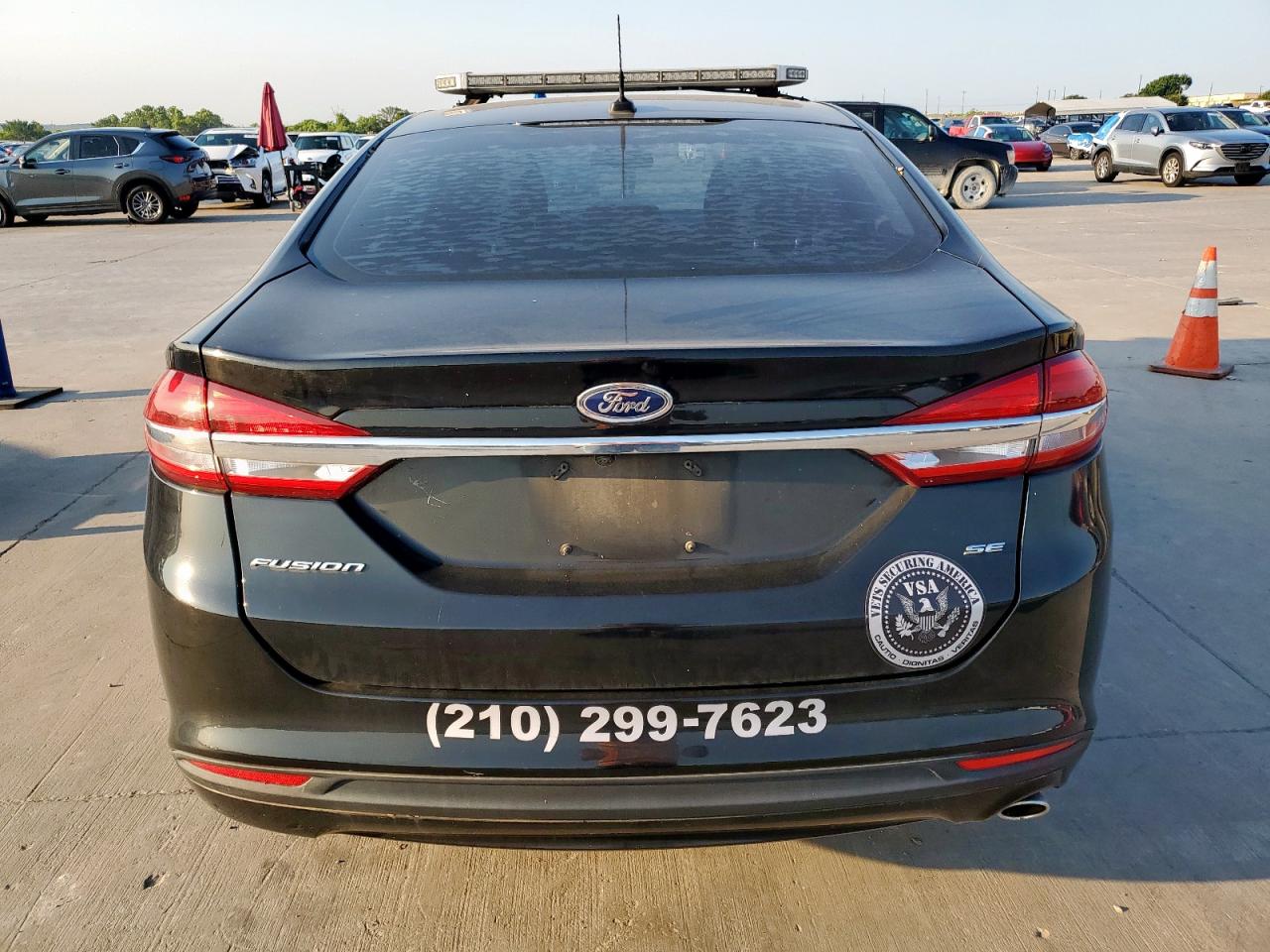 2018 FORD FUSION SE photo 9