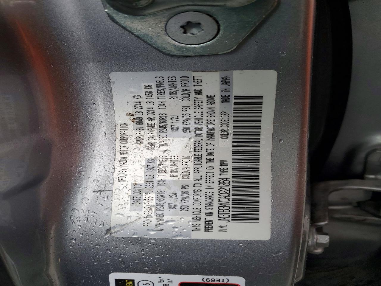 2010 MAZDA CX-9 photo 25