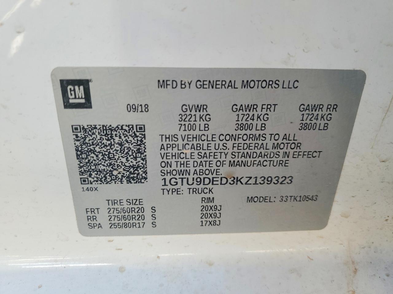 2019 GMC SIERRA K1500 SLT photo 23