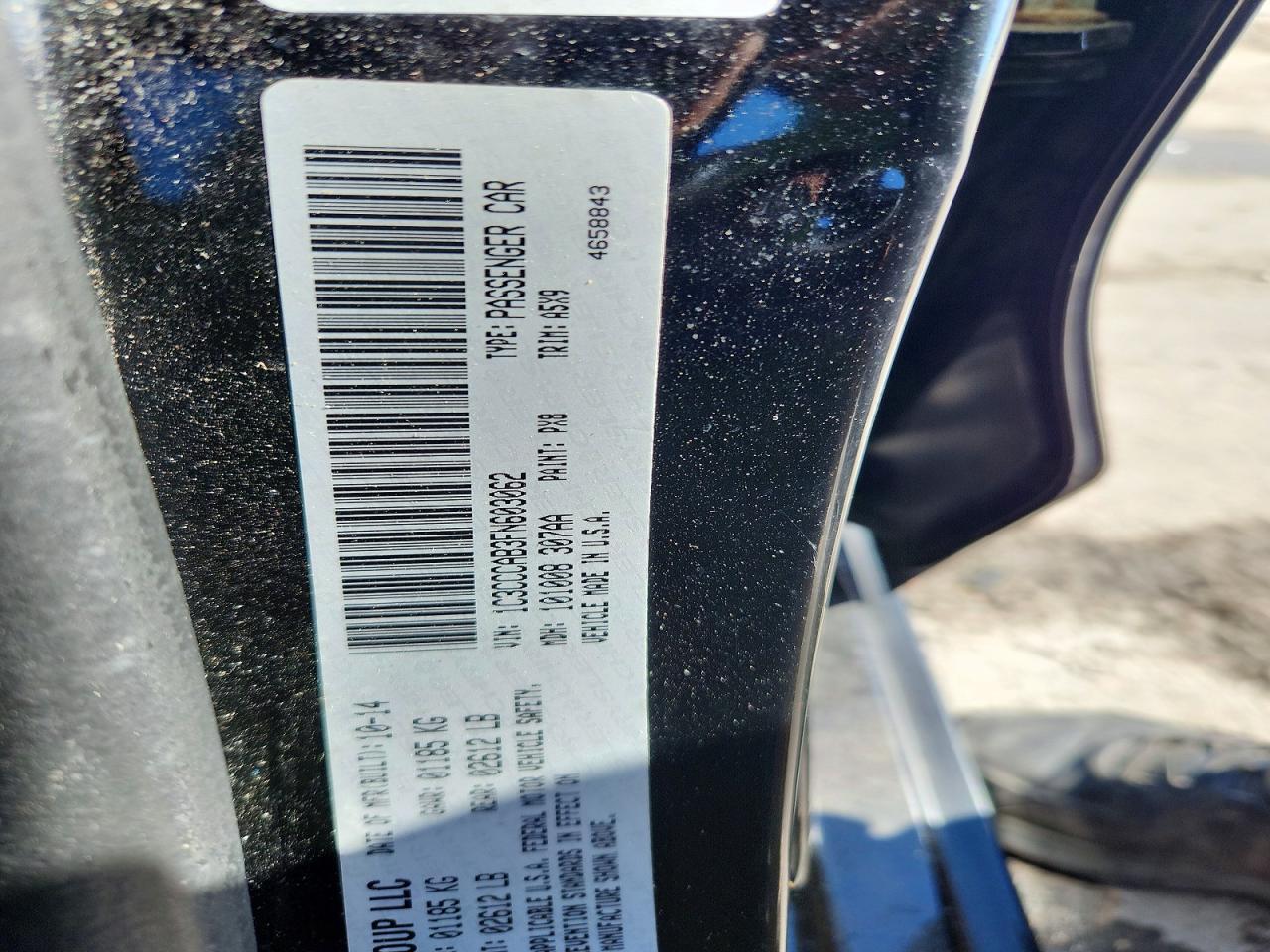 2015 CHRYSLER 200 LIMITED photo 12
