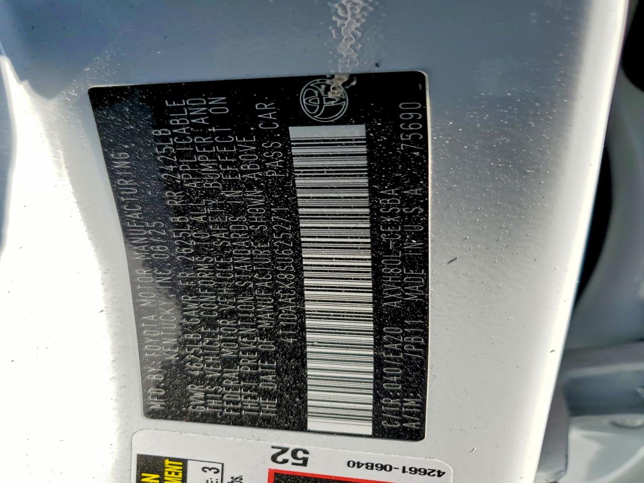 2025 TOYOTA CAMRY SE photo 23
