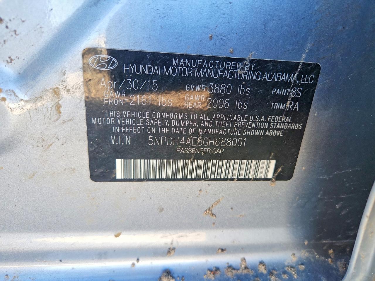 2016 HYUNDAI ELANTRA SE photo 13