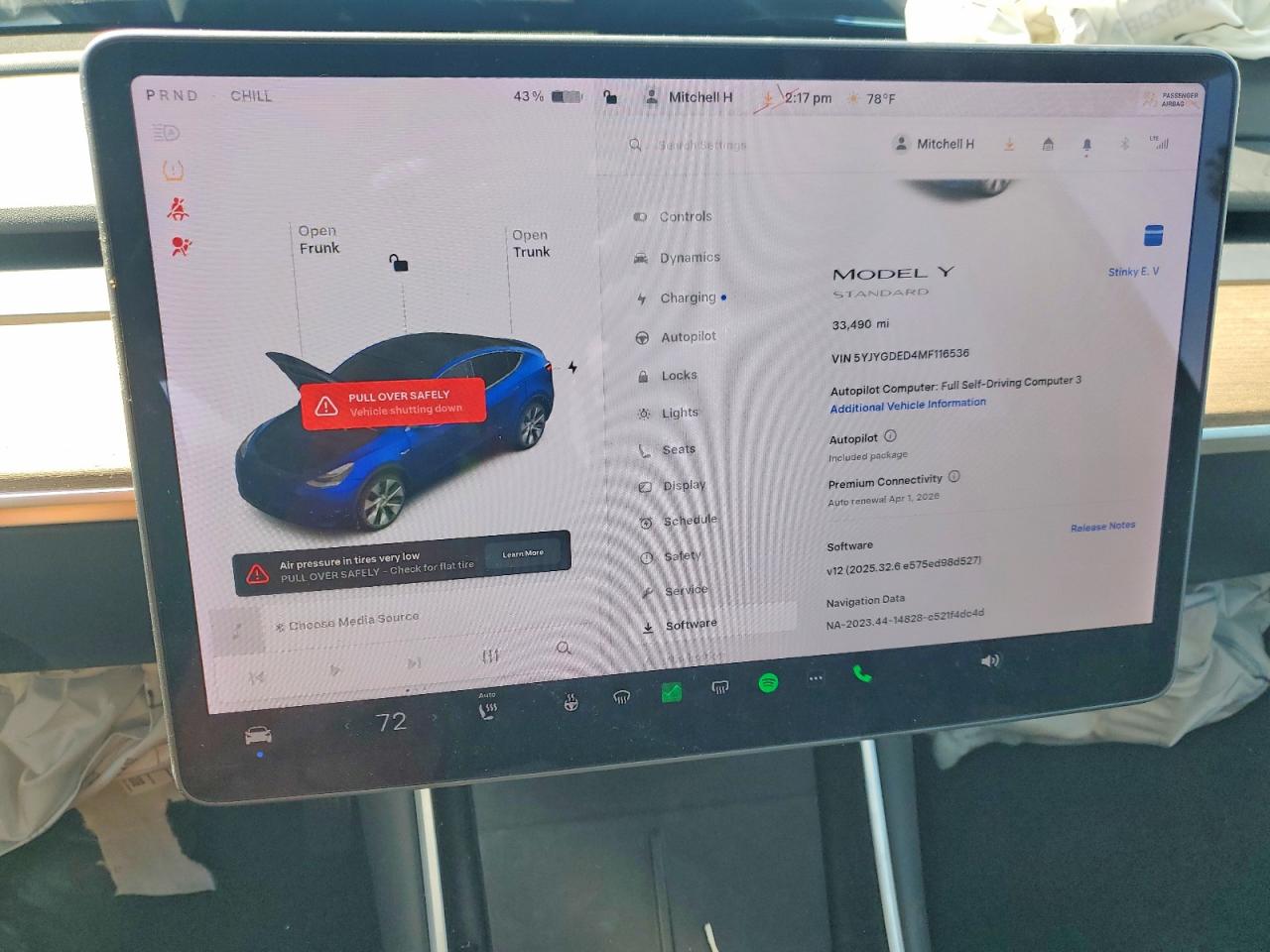 2021 TESLA MODEL Y photo 9