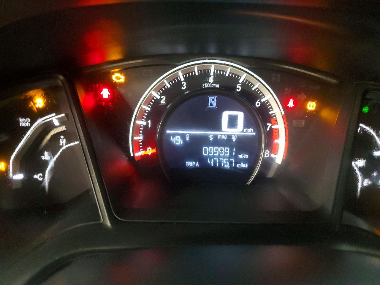 2016 HONDA CIVIC photo 9