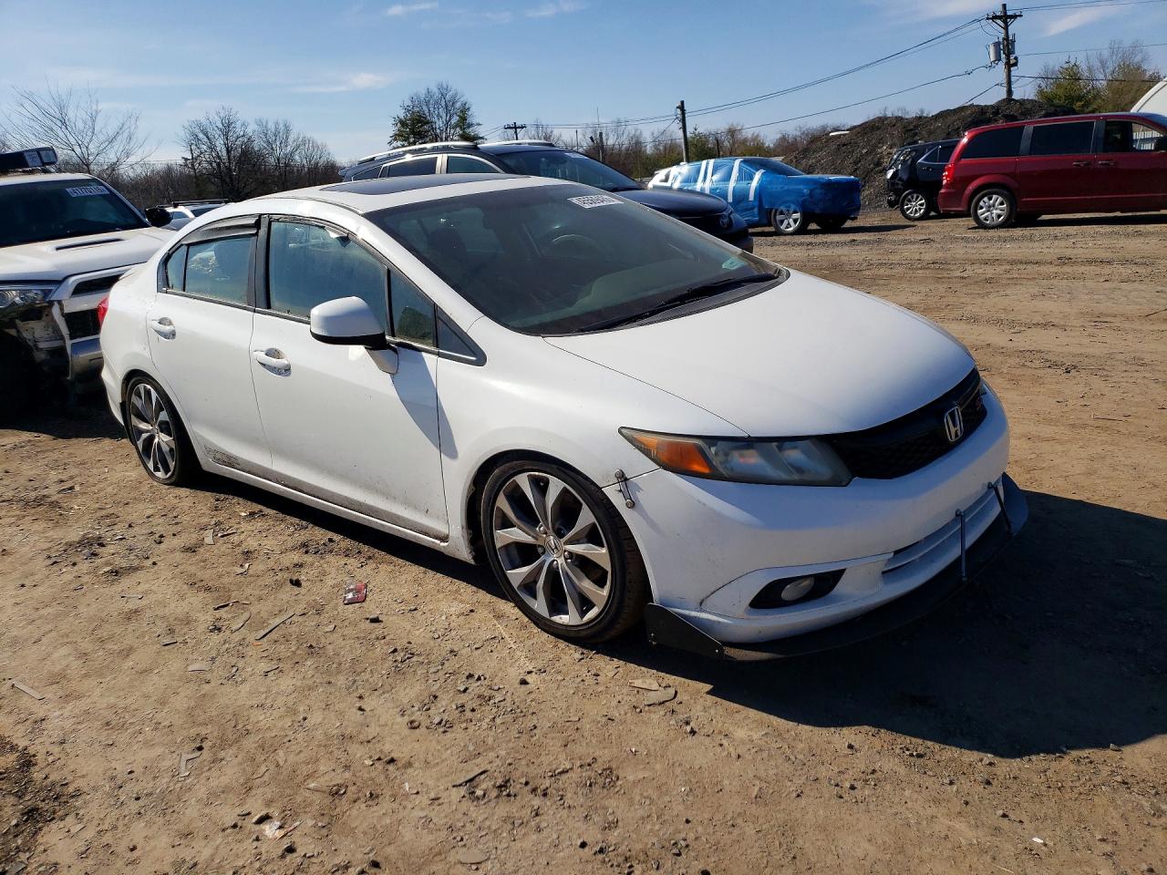 2012 HONDA CIVIC photo 4