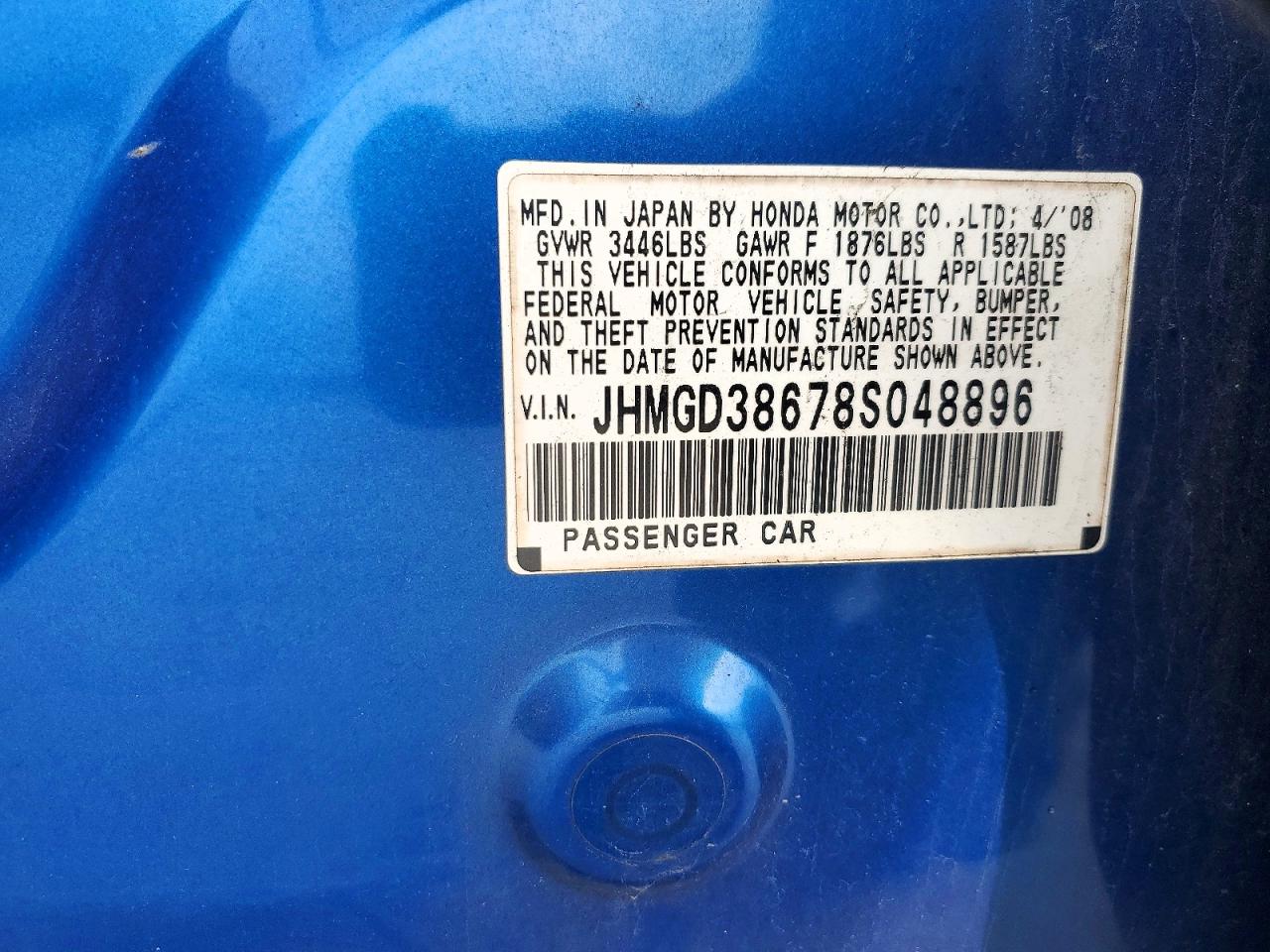 2008 HONDA FIT SPORT photo 12