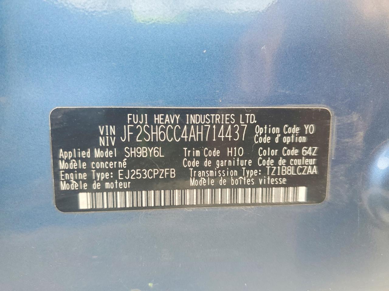 2010 SUBARU FORESTER 2.5X PREMIUM photo 23