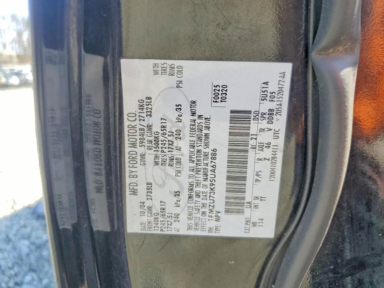 2005 FORD EXPLORER XLT photo 13