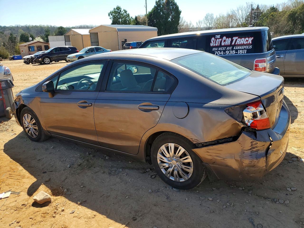 2012 HONDA CIVIC LX photo 2