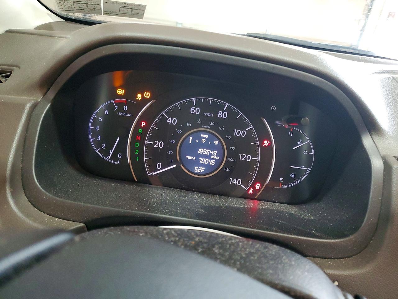 2012 HONDA CR-V EXL photo 17
