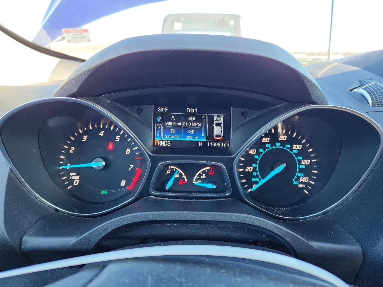2016 FORD ESCAPE SE photo 9