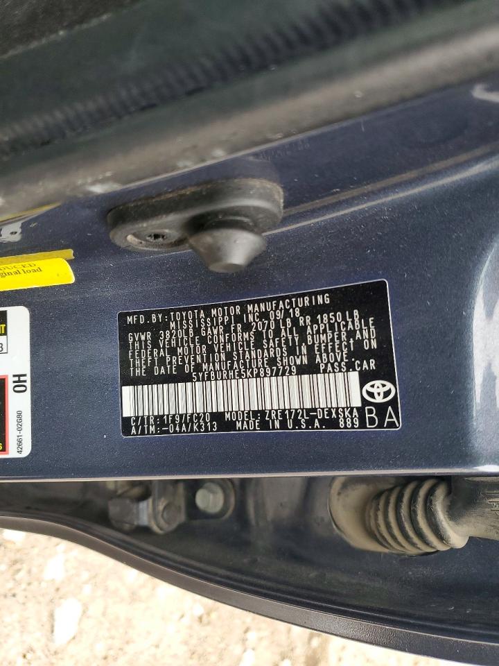 2019 TOYOTA COROLLA SE photo 23