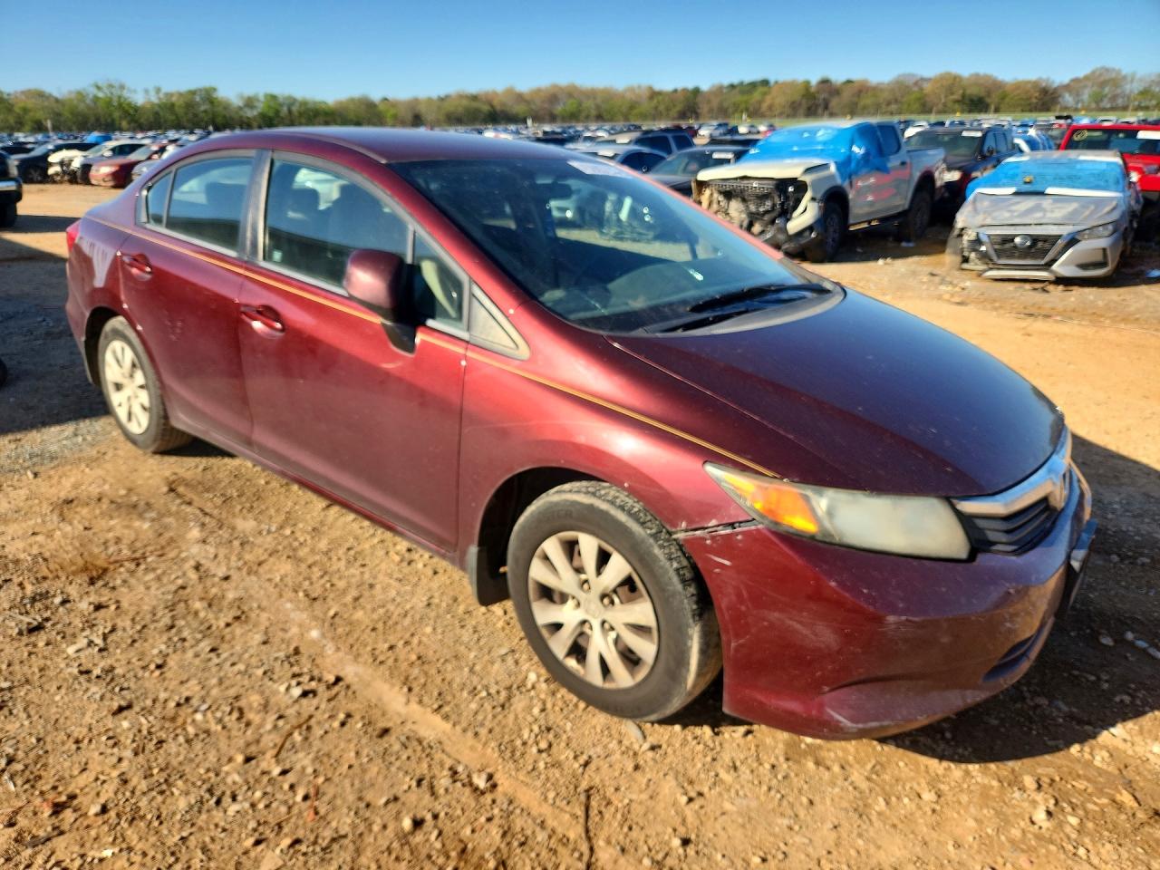 2012 HONDA CIVIC LX photo 7