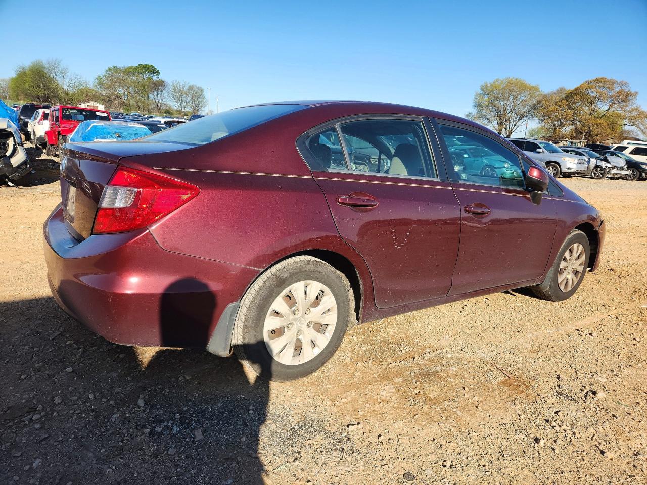 2012 HONDA CIVIC LX photo 5