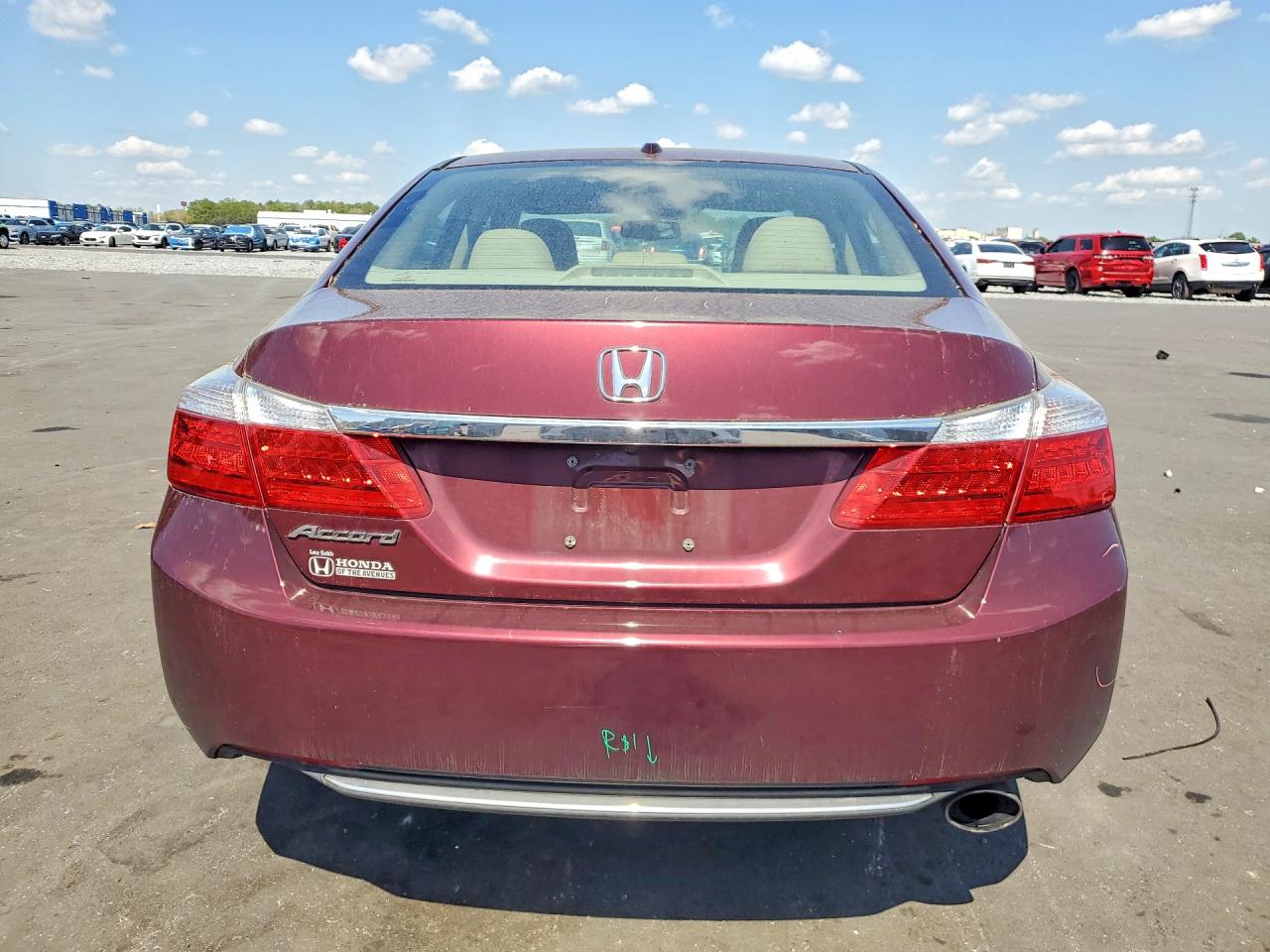 2013 HONDA ACCORD EXL photo 6