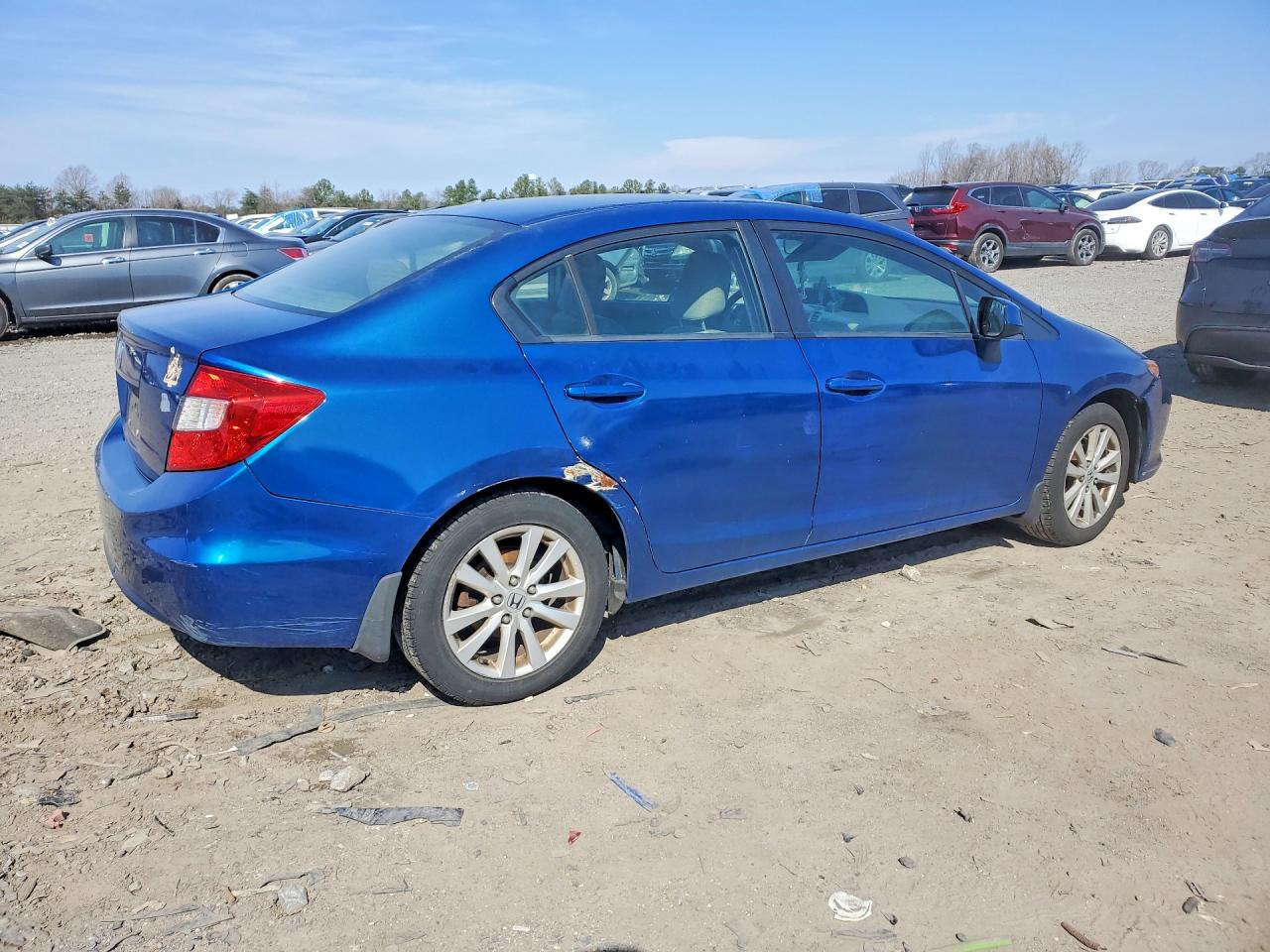 2012 HONDA CIVIC EX photo 5