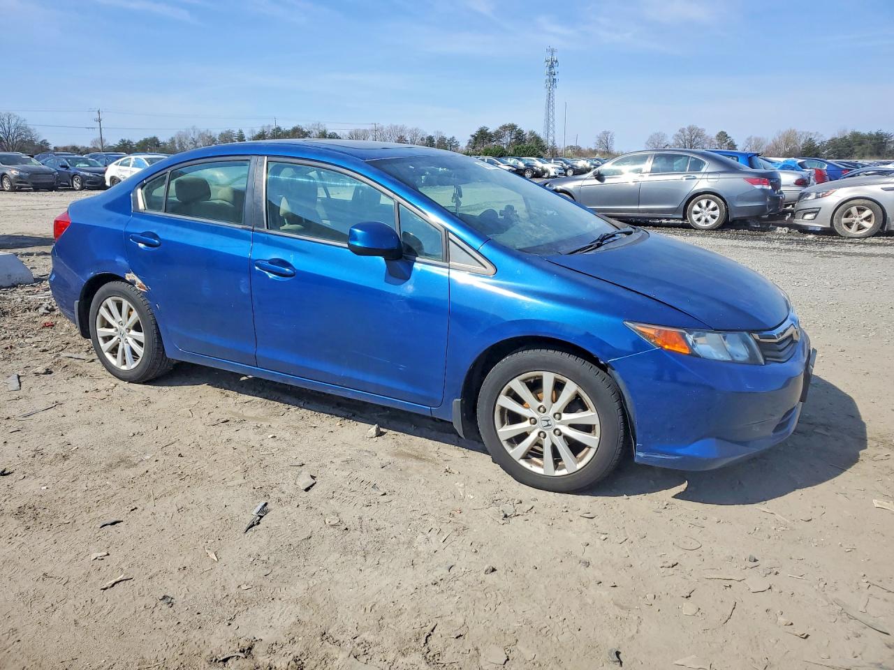 2012 HONDA CIVIC EX photo 7