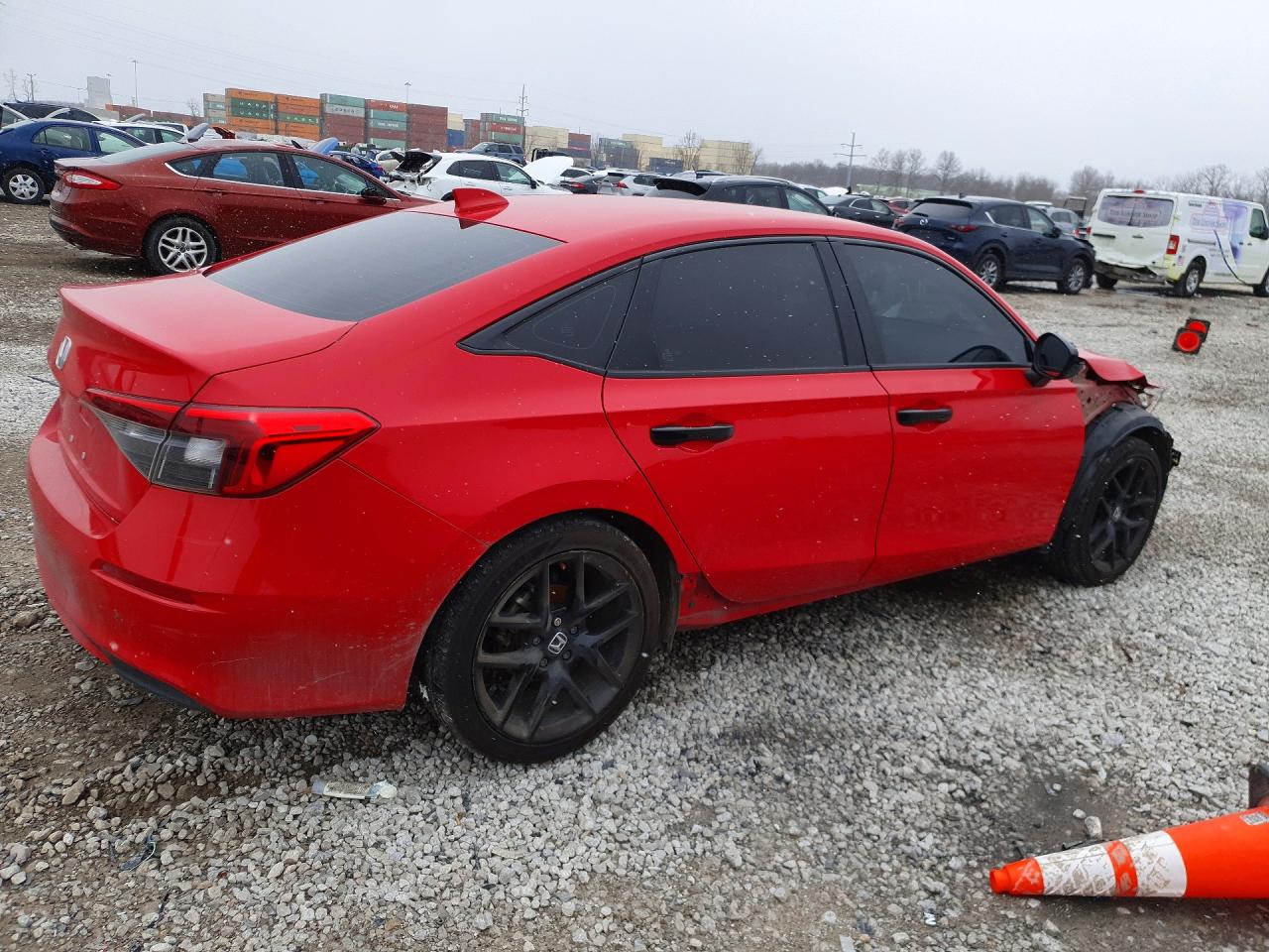 2022 HONDA CIVIC LX photo 5