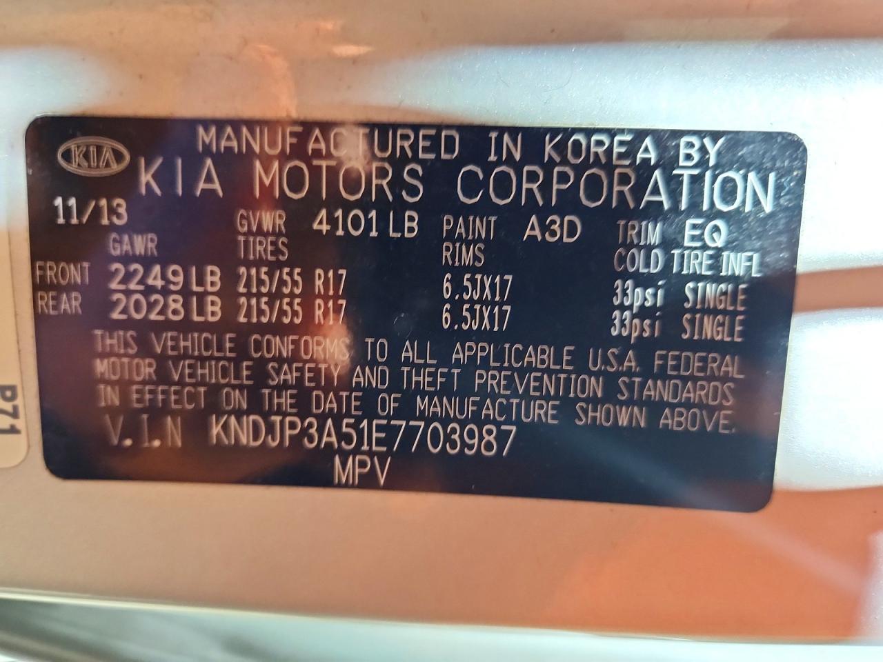 2014 KIA SOUL + photo 12